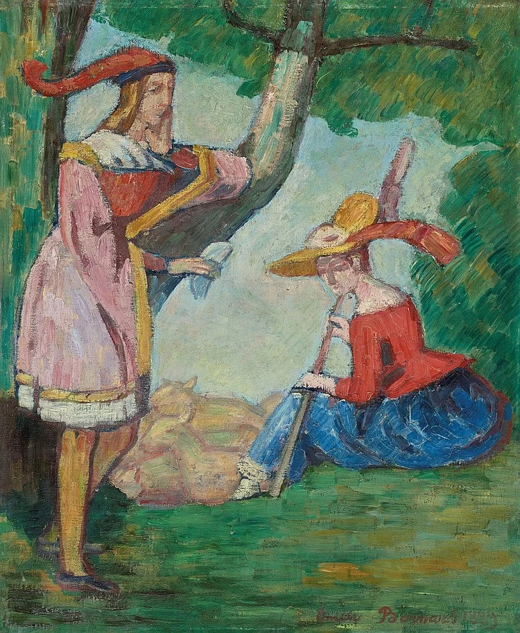 Scena di campagna, 1889